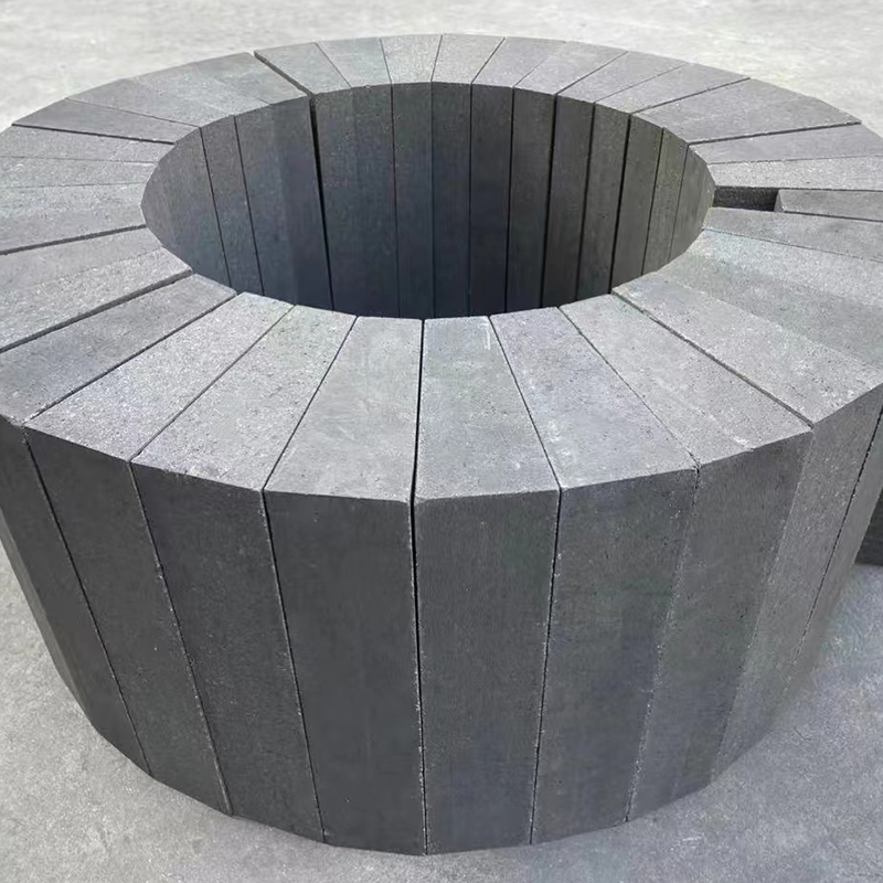 (Футеровка печи) углеродные блоки, углеродные кирпичи.3